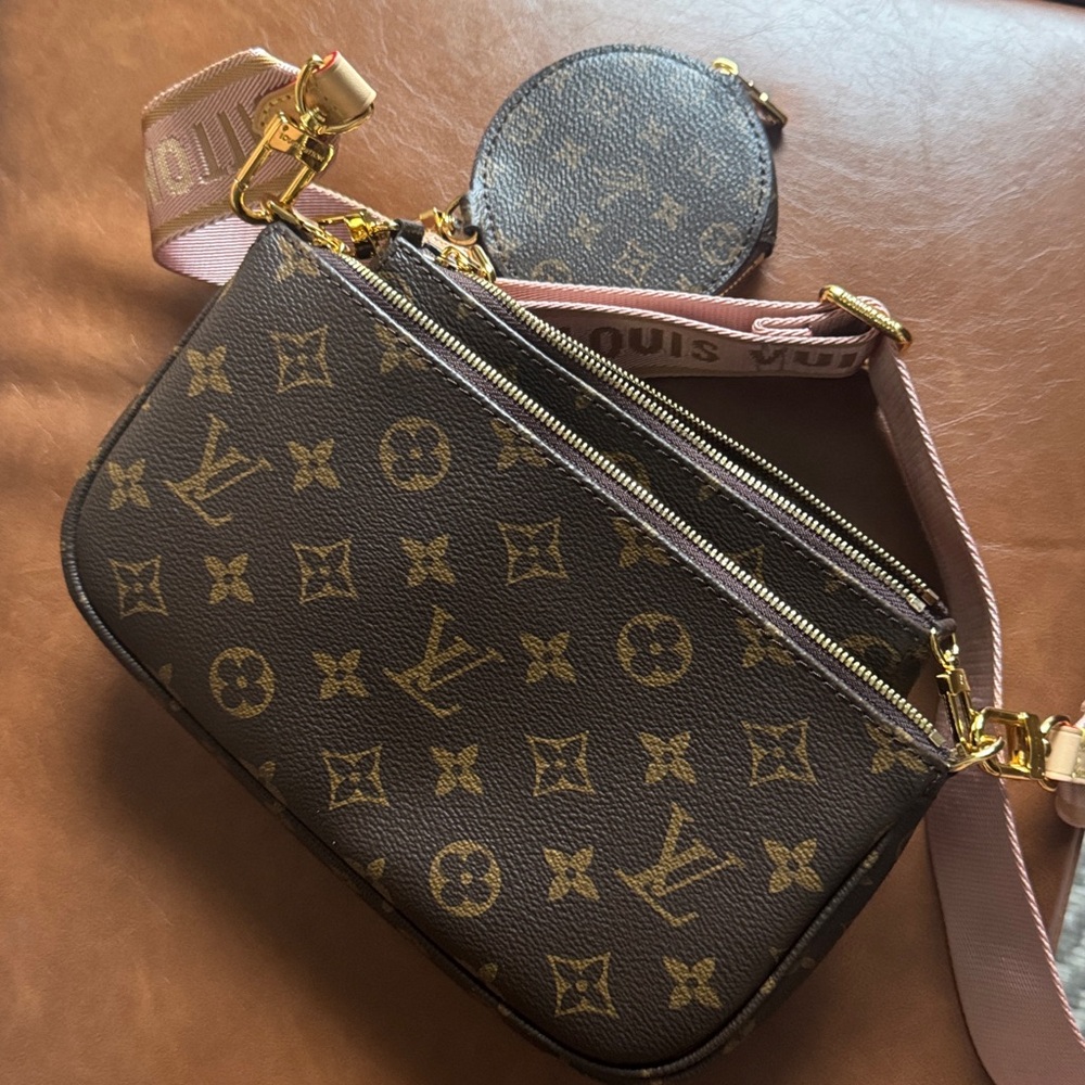 Multi Pochette Canvas shoulder bag - Picture 6 of 6